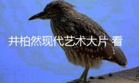 井柏然现代艺术大片 看展人化身画中景